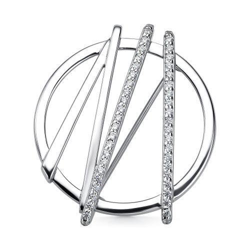 04-2294/00КЦ-00 Брошь (Ag 925)