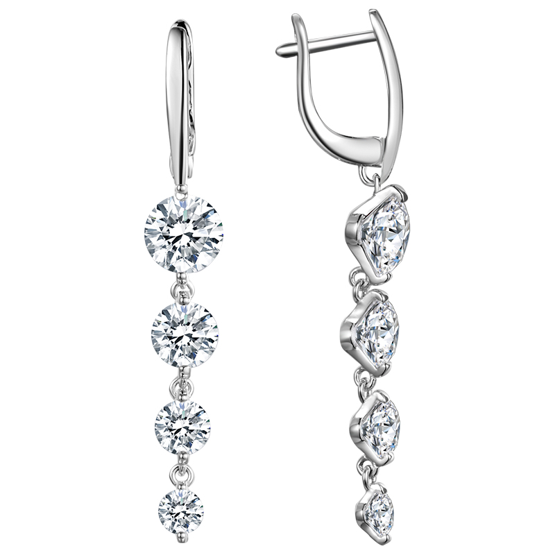 LLE 7654RK Серьги (Ag 925)