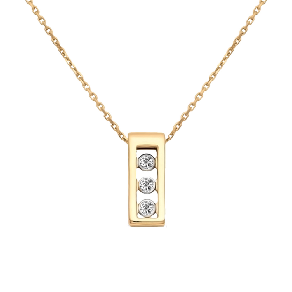 6111-100 Колье (Au 585)