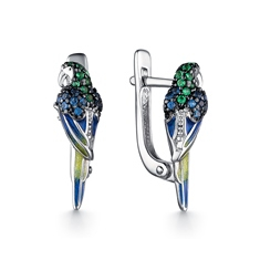 901021648 Серьги (Ag 925)