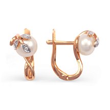 Т148023262 Серьги (Au 585)