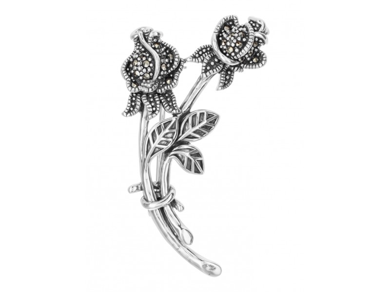 HB0828 Брошь (Ag 925)