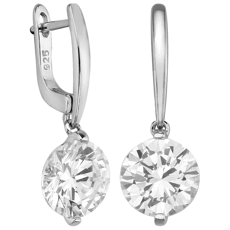 LLE 10RK Серьги (Ag 925)