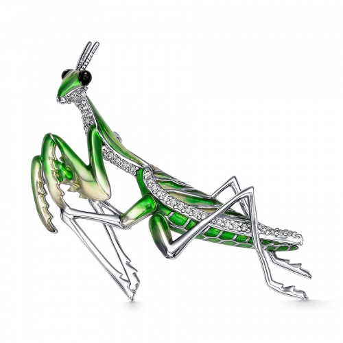 901081708 Брошь (Ag 925)