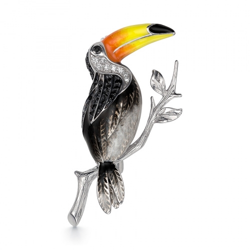 901081674 Брошь (Ag 925)