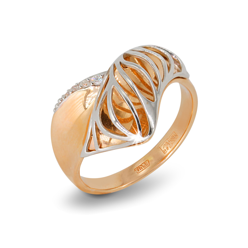 01-2987 Кольцо (Au 585)