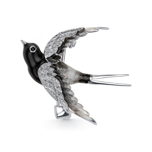 901081675 Брошь (Ag 925)