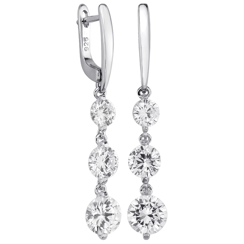 LLE 567RK Серьги (Ag 925)