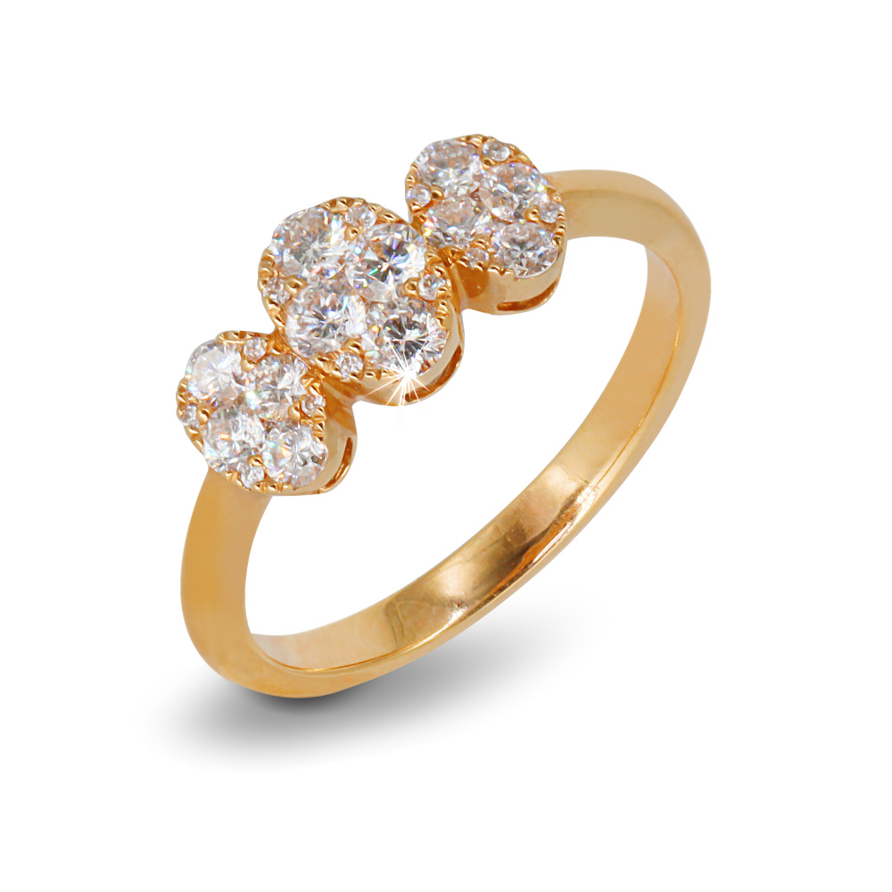 R6014D P Кольцо (Au 750)