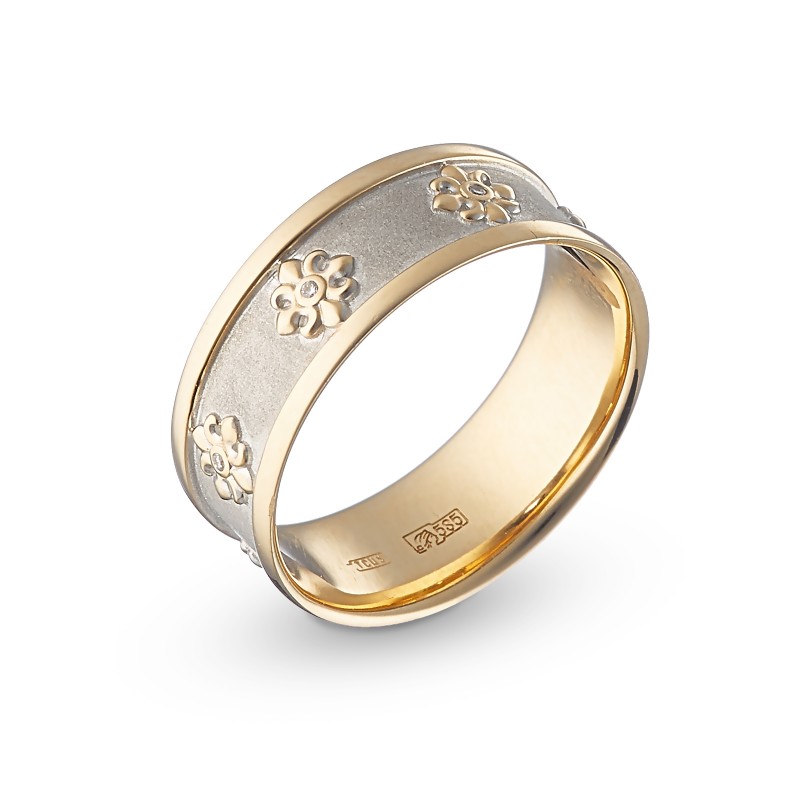 3к-7295 Кольцо (Au 585)