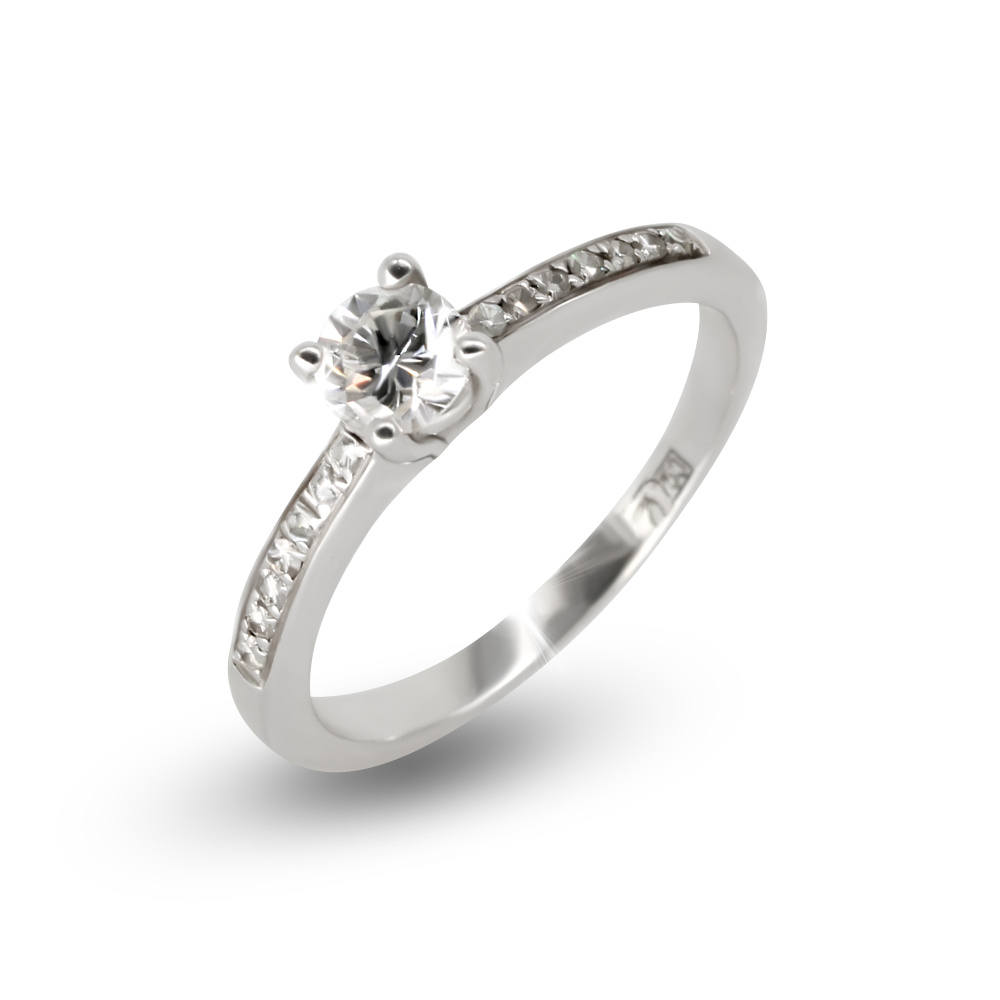 ЭК670201 Кольцо (Au 750)