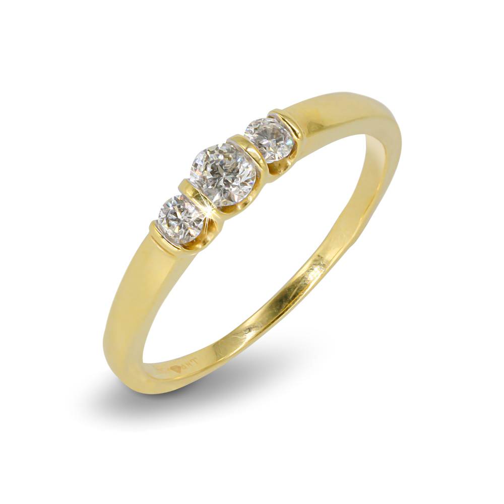 RYI17179D Кольцо (Au 585)