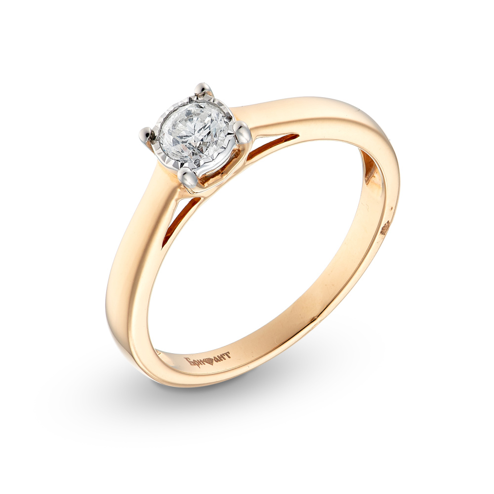 RRI16969D Кольцо (Au 585)